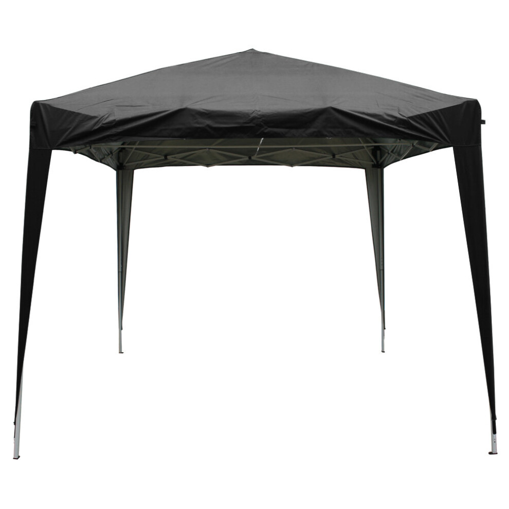 (Black) Greenbay 2.5x2.5m Pop Up Gazebo Top Cover Replacement Only Canopy Roof Covers