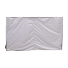 (3x3M- Zipper, White) Green Bay Gazebo Side Panel with window or zipper, 1 Piece Side Panel Wall Only (Canopy Frame Not Included)