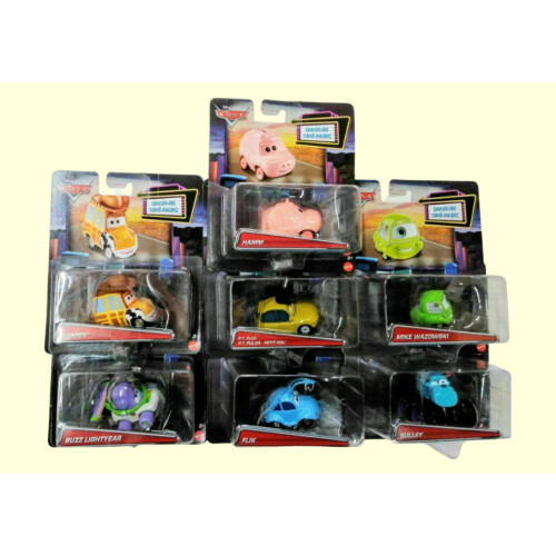 Hot Wheels Disney Pixar Diecast Cars DRIVE IN 1 55 7 Pack Cars