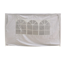 (3x3M- Window, White) Green Bay Gazebo Side Panel with window or zipper, 1 Piece Side Panel Wall Only (Canopy Frame Not Included)