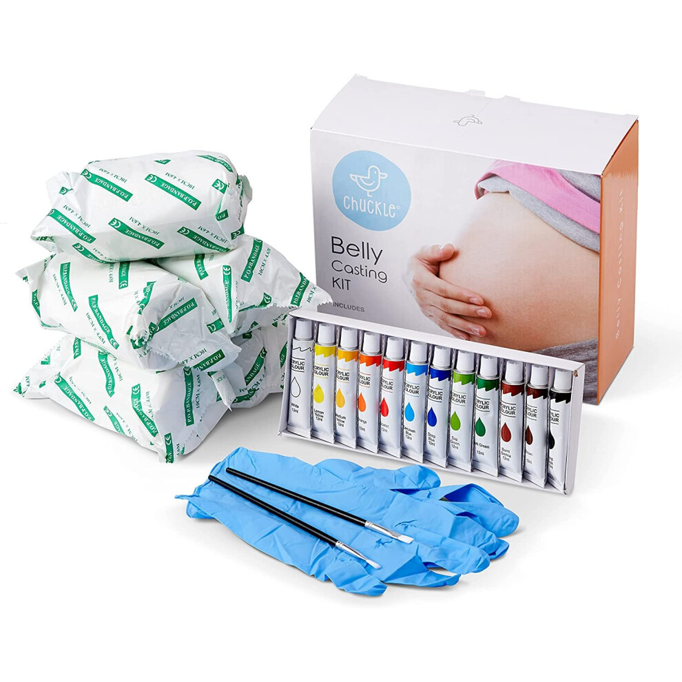 Bump Casting Kit for Creating a 3D Model Keepsake of Pregnant Belly