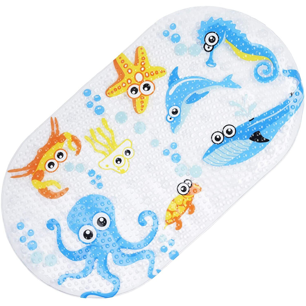 Non Slip PVC Baby Bath Mat - 39x69cm