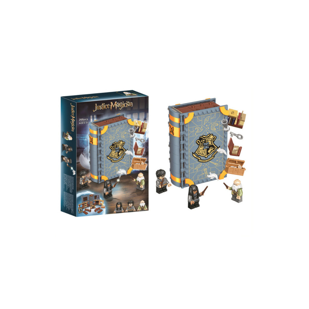 (Magic Spells) Harry Potter Hogwarts Momento Potions Class Lego Collectible Book Popularty Toy