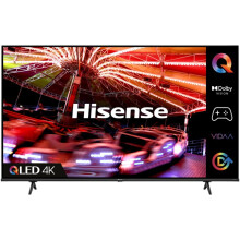 Hisense 55" 4K QLED Smart TV - Black - 55E7HQTUK