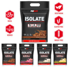(Vanilla, 5Kg) ProElite Pure Whey Protein Isolate Powder ISO Zero