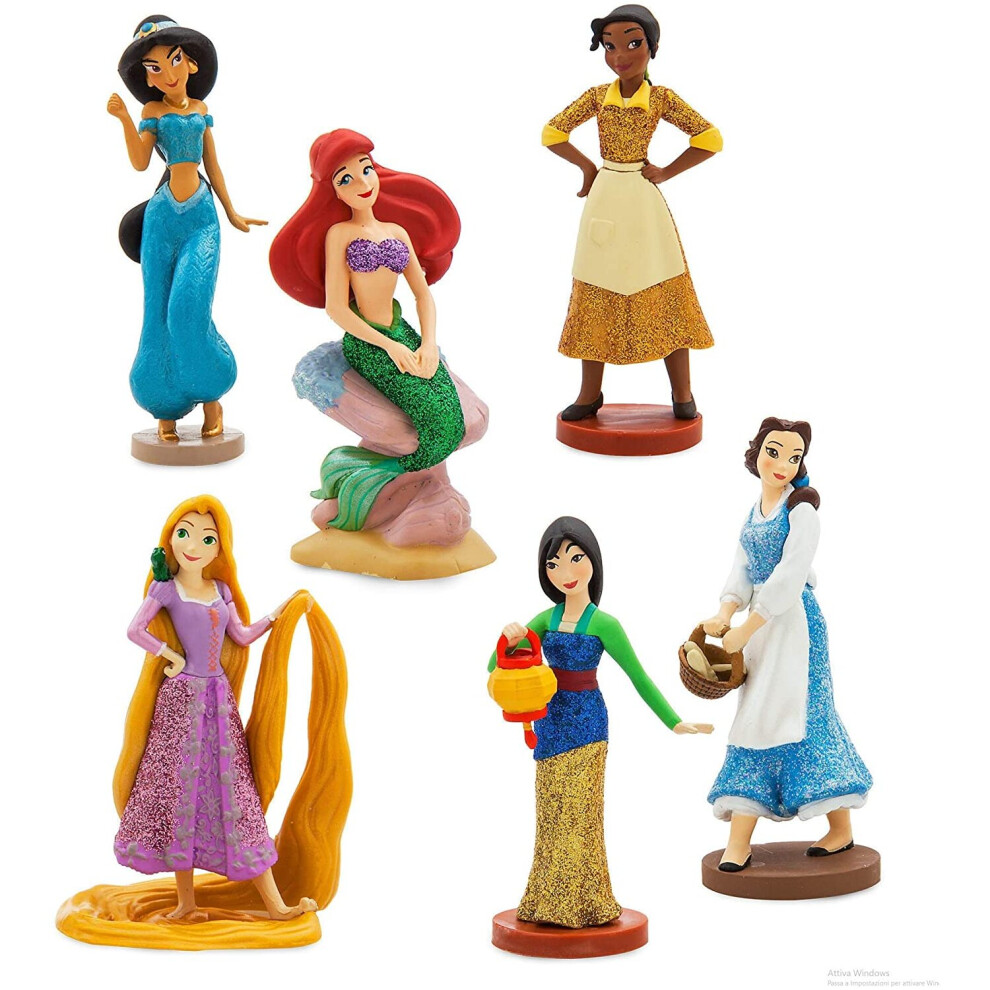 Disney Ds Store Playset Play Set Characters Figurine Princess Rapunzel