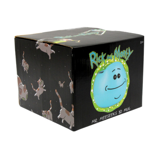 Rick And Morty Rick and Morty - Mr Meeseeks 3D Coffee Drinking Mug 1