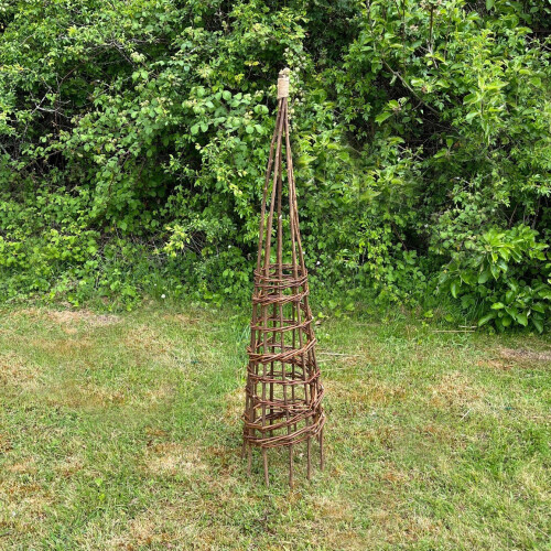Selections Rustic Willow Garden Obelisk (1.15m) 1
