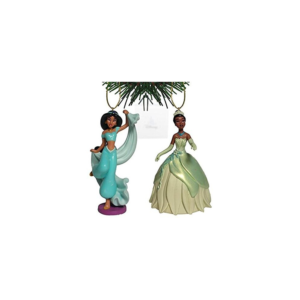 Disney "Tiana & Jasmine" 2 Pc Figurine Ornament Set By