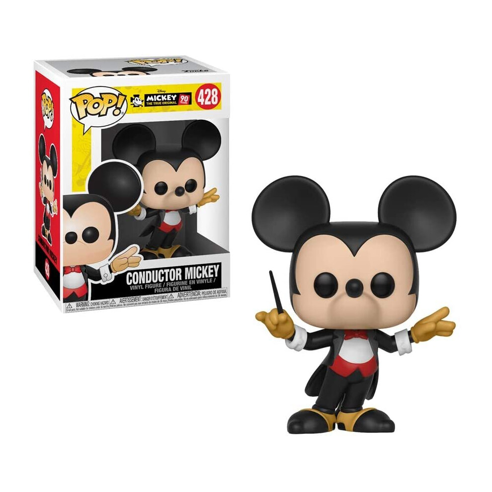 Funko 32186 POP Vinyl: Disney: Mickey's 90th Anniversary: Conductor Mickey