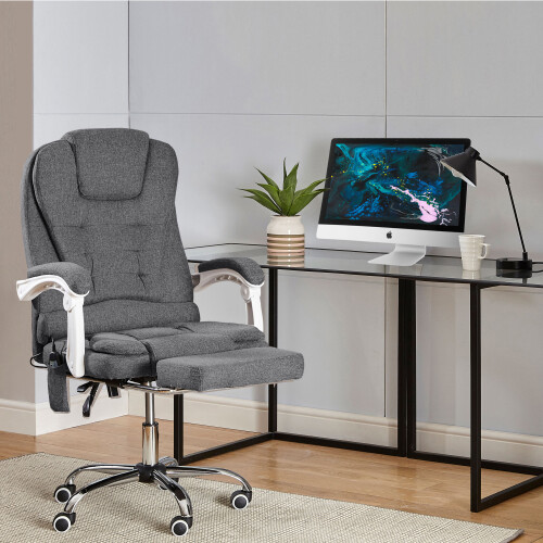 NEO Neo Gaming Computer Recliner Massage Chair With Footrest