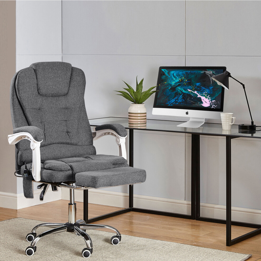 Neo Gaming Computer Recliner Massage Chair With Footrest