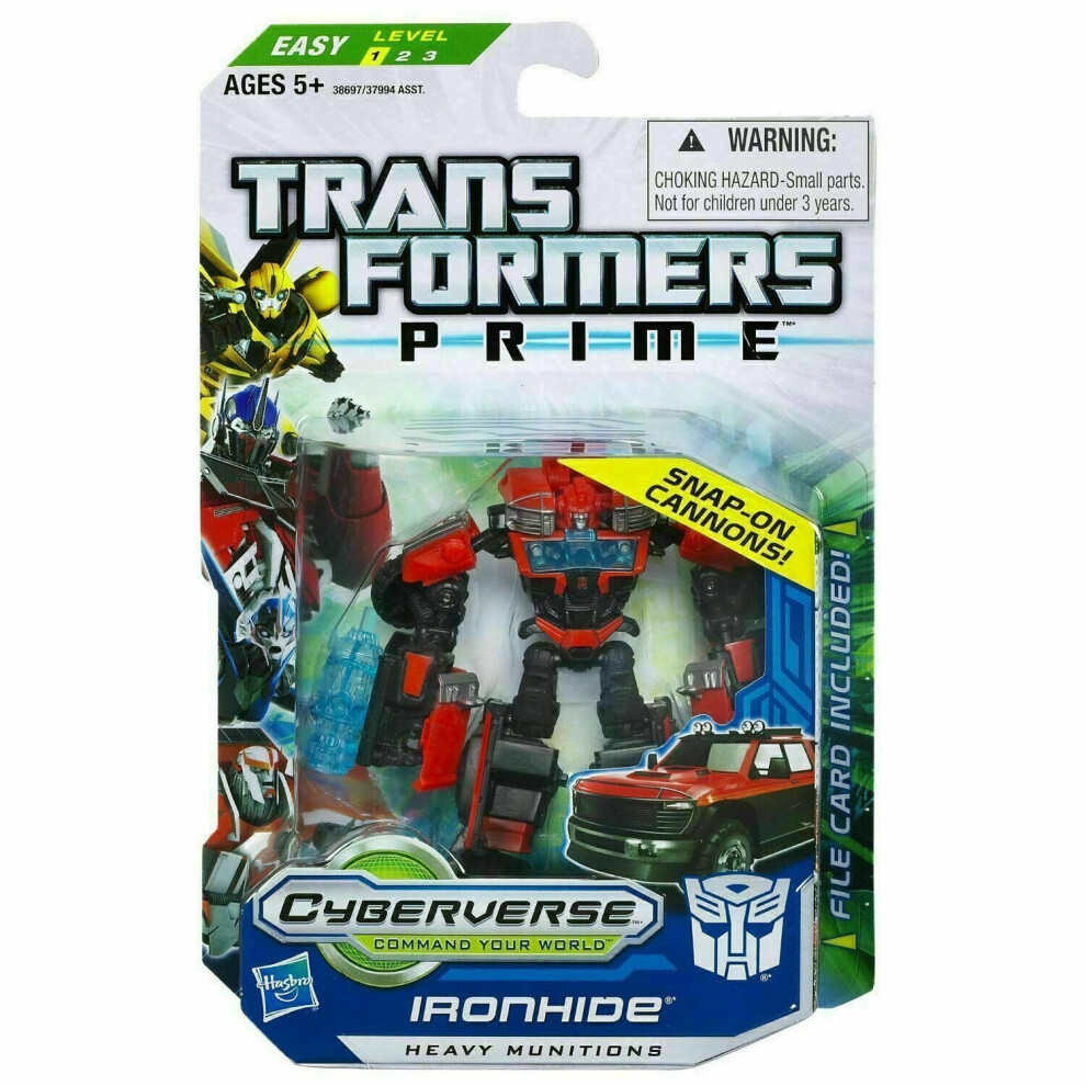 Transformers Prime Ironhide Cyberverse Commander Action Figure