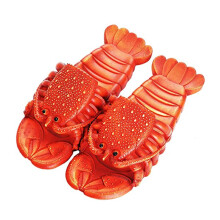 (44-45) Funny Lobster Flip Floops Sandals Slippers Unisex Pool Party Beach Shoes