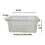 (15 (LITRE) 40 CM, 5 BOXES) Clear Plastic Space Saving Master Storage Boxes With Lid Stackable Stacking Unit 1
