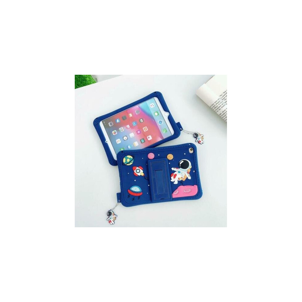 Amhello (For Ipad Mini 6Th Gen 2021) Silicone Astronaut Stand Pop Case For Ipad
