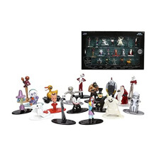 Disney Nightmare Before Christmas 18-Pack 1.65" Die-cast Figures, Toys for Kids and Adults