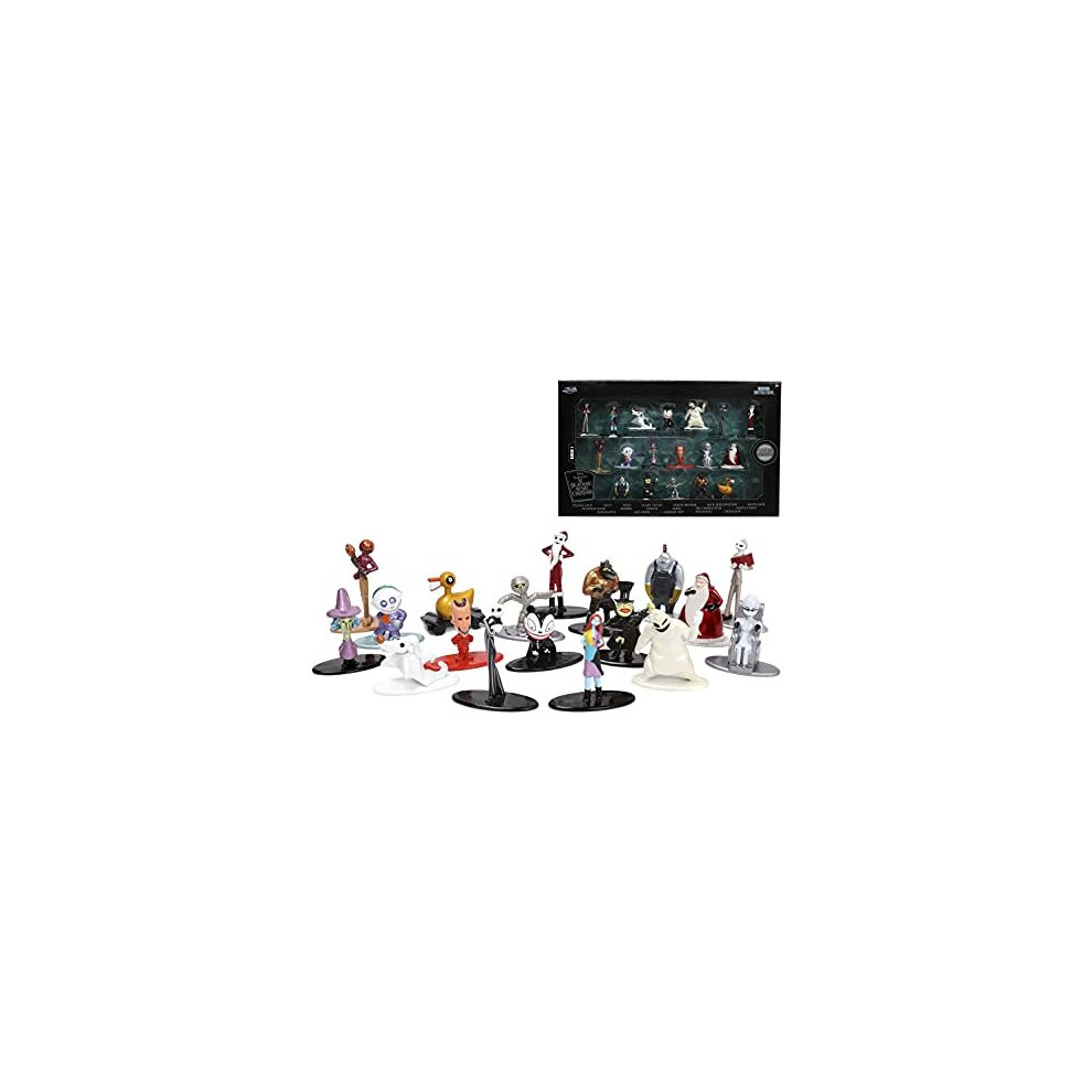 Photos - Action Figures / Transformers Jada Disney Nightmare Before Christmas 18-Pack 1.65" Die-cast Figures, Toys for Kids and Adults 