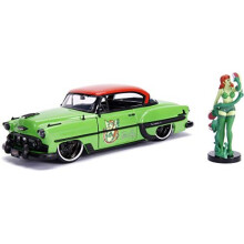 Jada JA30455 1:24 1953 Chevy Bel Air Hard Top w/Poison Ivy Figure, Multi