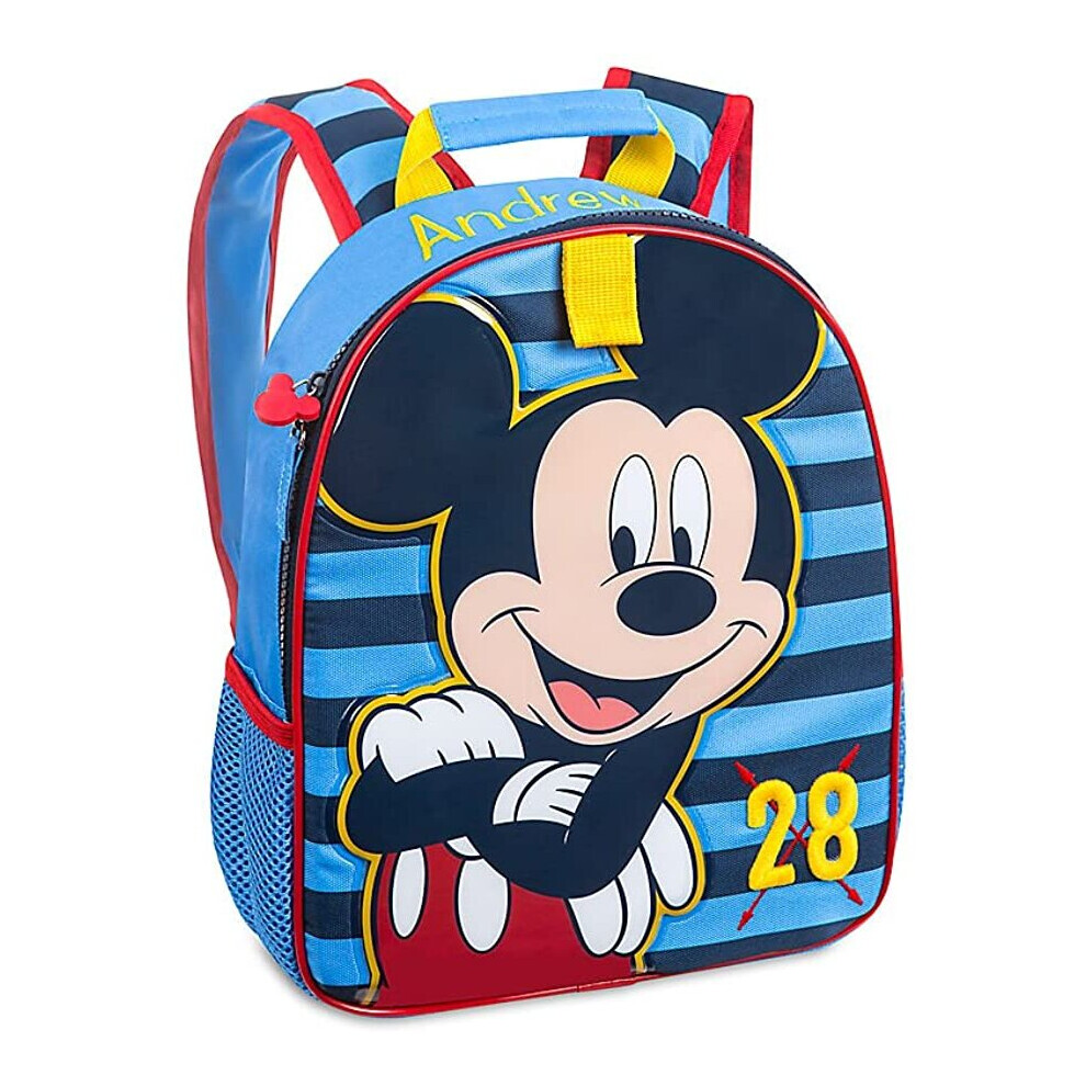 Disney Store Mickey Mouse Junior Backpack - School Supplies Grey