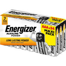 Energizer LeakProof Alkaline LongLasting Paristot 1.5V AAA Pakkaus 24 kpl