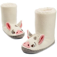 Disney Pua Deluxe Slippers for Kids Moana Pink