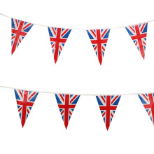 (Union Jack 33ft 10M) Union Jack, Pride, Welsh Bunting Flag Party Decor