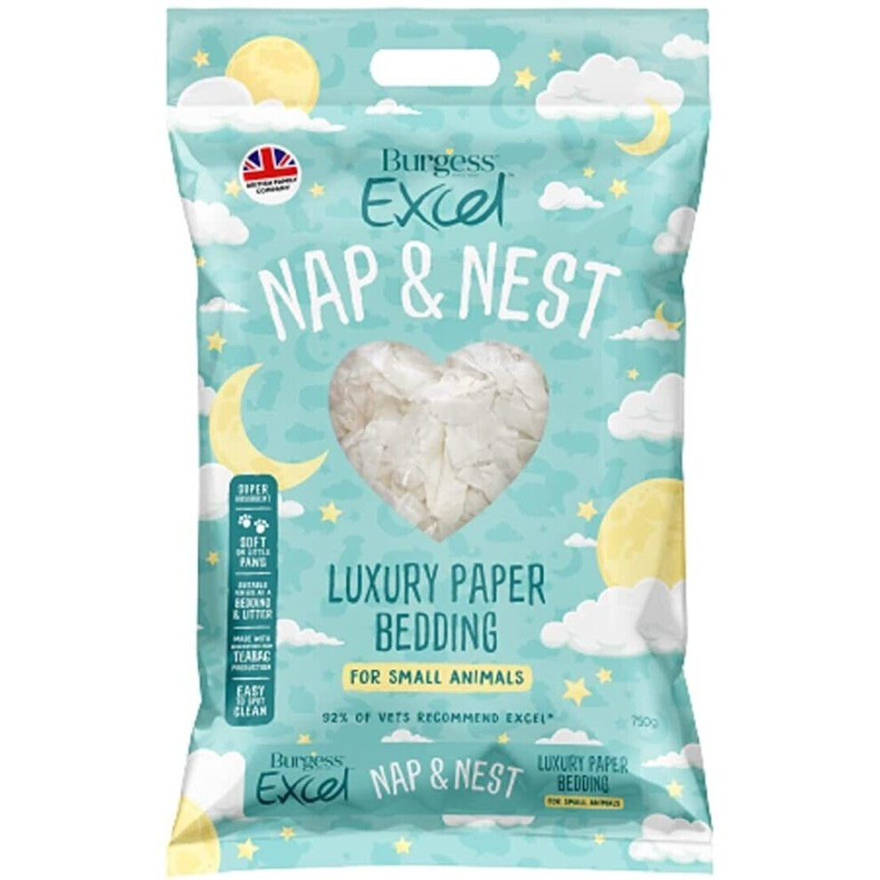 Burgess Excel Nap & Nest Paper Small Pet Bedding