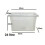 (24 (LITRE) 40 CM, 1 BOX) Clear Plastic Space Saving Master Storage Boxes With Lid Stackable Stacking Unit 1