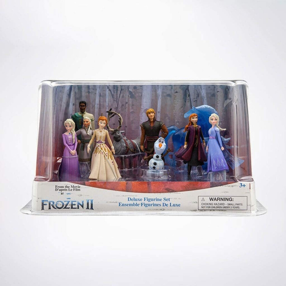 Disney Mmz Frozen Ii: An Enchanted Adventure 10 Pcs Deluxe Action Figure Set
