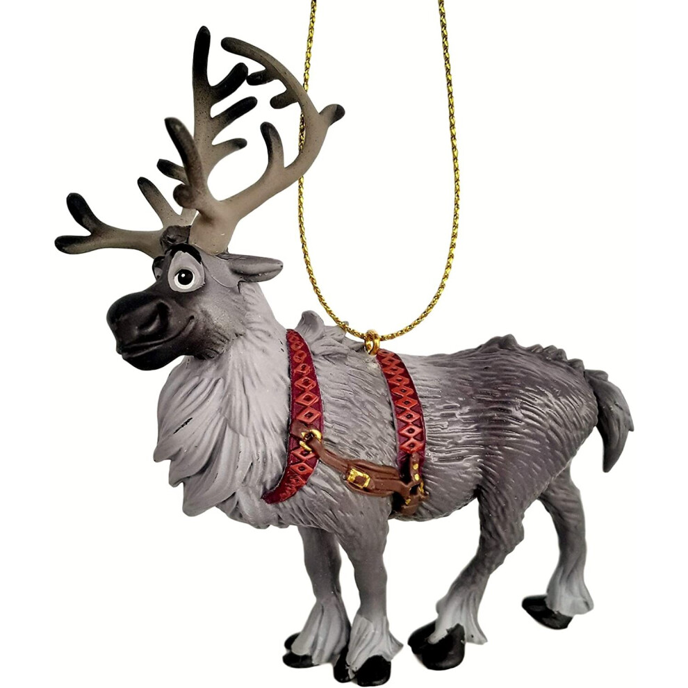 Sven - Reindeer Figurine Holiday Christmas Tree Ornament -