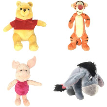 Disney Winnie The Pooh Mini Bean Bag Plush Set of 4 (Winne The Pooh,