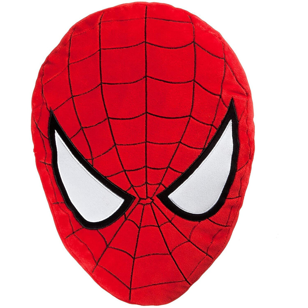 DS Disney Store Spider-Man Spiderman Cushion with Face Plush Original