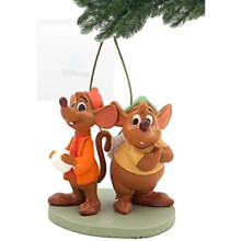 Disney Cinderella Gus & Jaq Figure Ornament
