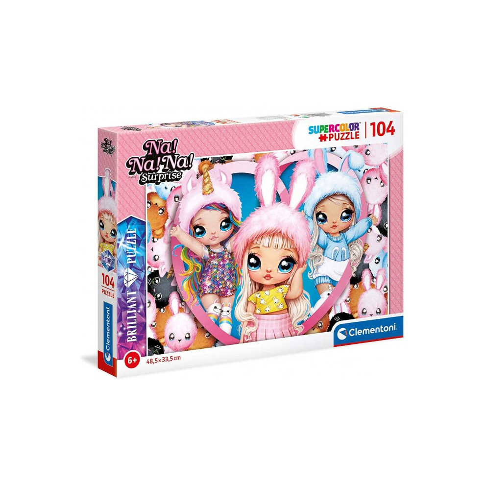 Clementoni Jigsaw Puzzle Na!Na! Surprise Girls 104 Pieces
