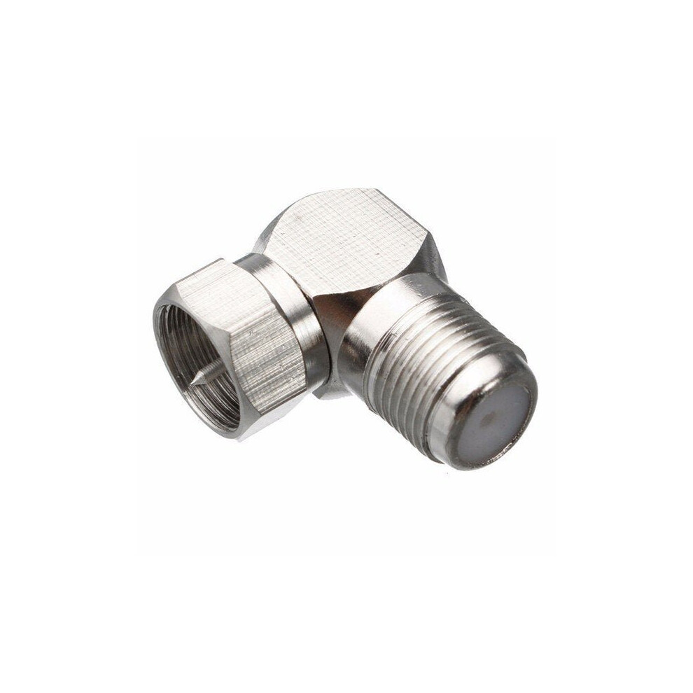 90 Degree Right Angle F Type Male Plug To Female Socket F Type Elbow Adapter 3654657585181