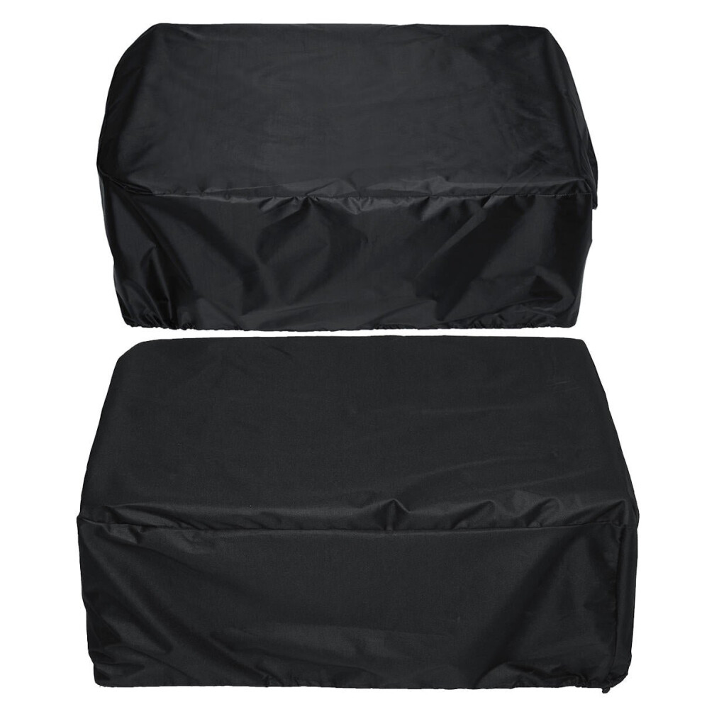 (Type: A - 210D Oxford Cloth) Outdoor Grill Waterproof Cover Bag BBQ Dust Guard Guard Protector for Coleman