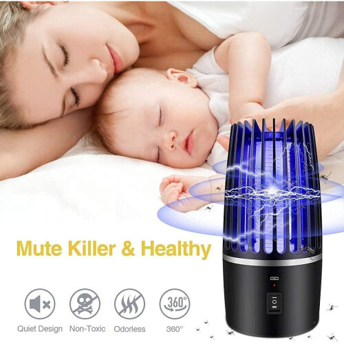 Electric Fly Bug Zapper Mosquito Insect Killer UV  LED Light Trap Lamp 2