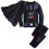 Disney Disney Little Boys' Deluxe Darth Vader Pajama Set (4) 1