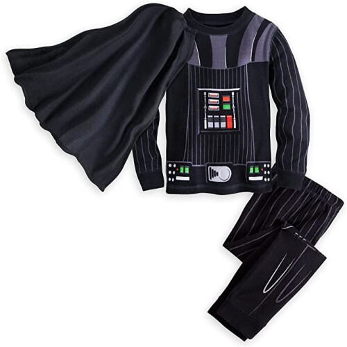 Disney Disney Little Boys' Deluxe Darth Vader Pajama Set (4)