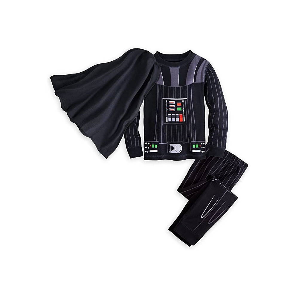 Disney Little Boys' Deluxe Darth Vader Pajama Set (4)