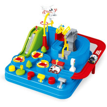 Car Adventure Toys Rail Race Tracks Game Children Education Toy Gift
