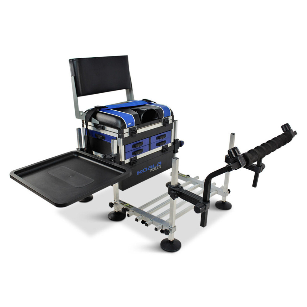 Koala KS5 System 5 Drawer Seat Box, Back Rest, Footplate, Black Spray Bar & Side Tray