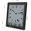 Radio Control Large LCD  Digital Analog  Style Wall Clock ( Black ) 5