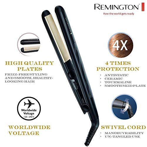 Remington Ceramic Straight 230 Haarglätter S3500 2