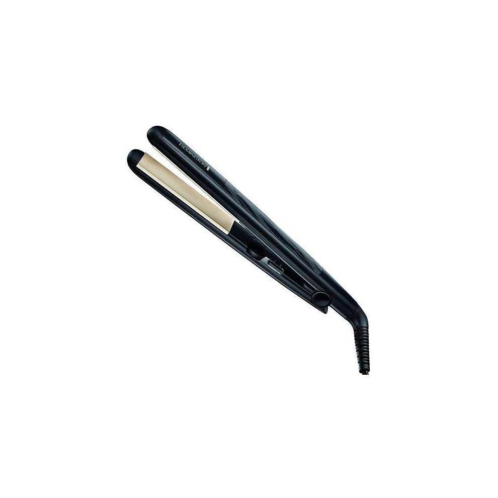 Remington Piastra Per Capelli Ceramic Straight - 4 Protezioni - Rivestimento Antistatico In Tormalina Ceramica, Distribuzione Uniforme Del Calore, Carica Statica Inferiore E Lucentezza Setosa, S3500
