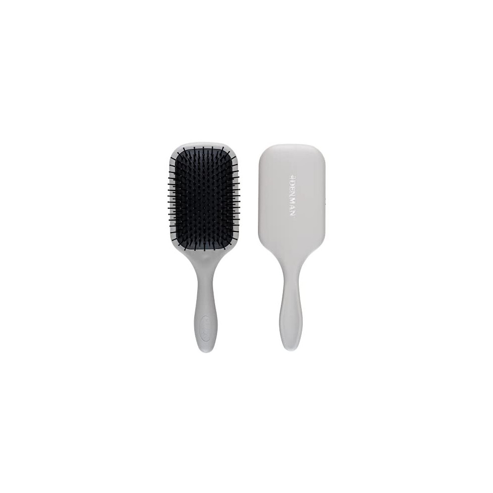 Denman Paddle Hair Brush Hair Straightener For Curly Hair - D83 (Arctic Grey)