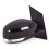 Ford Focus 2008-2011 Door Wing Mirror Heated Electric Black W/Ind Driver Side 1