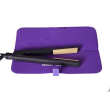 Extreme Heat Protection Safety Mat with Storage Pouch for GHD Hair Straighteners and Tongs etc (Purple)