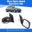 Ford Focus 2008-2011 Door Wing Mirror Heated Electric Black W/Ind Driver Side 2